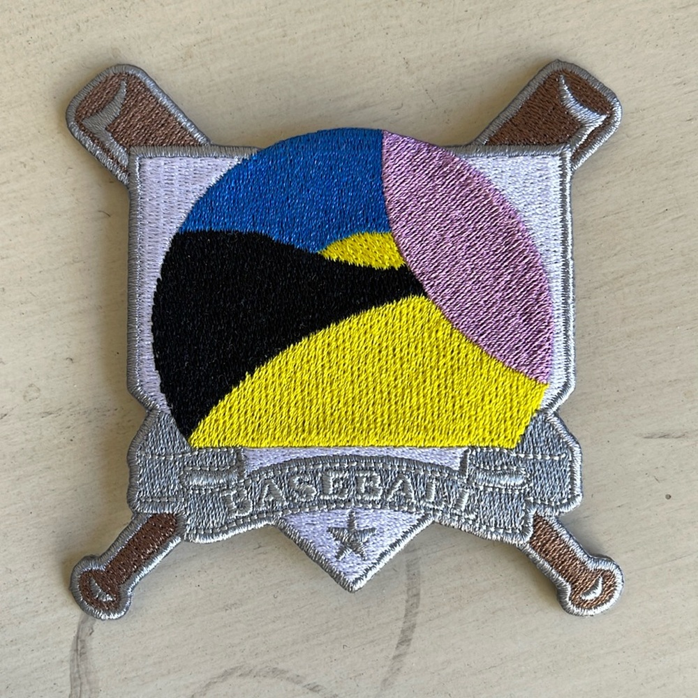 BASEBALL WOVEN PATCH